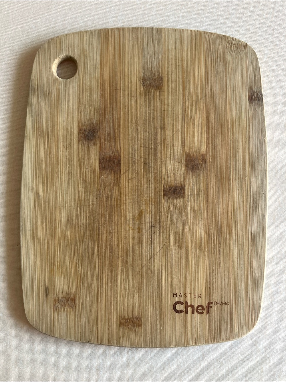 Master Chef Bamboo Cutting Board Rectangular Kitchen Chopping Boardřt